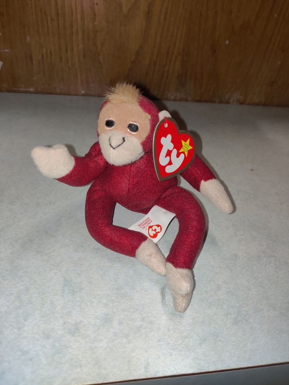 Schweetheart The Orangutan Ty Teenie Beanie Babies 1999 Retired